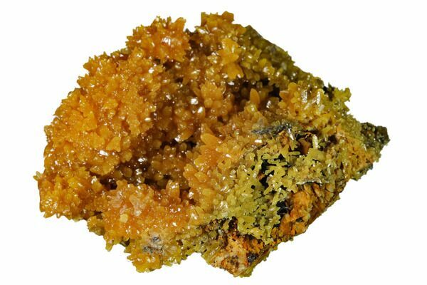 A pyromorphite specimen from the famous Bunker Hill Mine in Idaho.